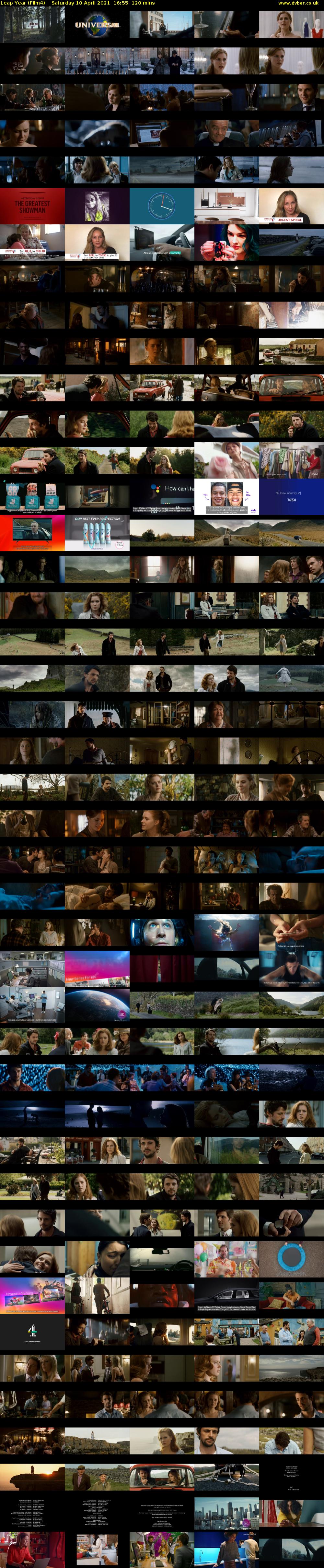 Leap Year (Film4) Saturday 10 April 2021 16:55 - 18:55