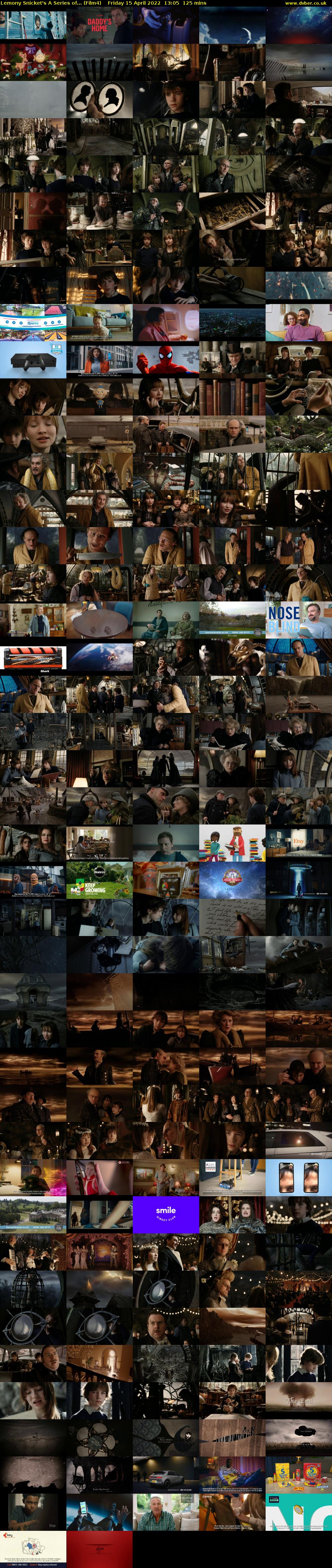 Lemony Snicket's A Series of... (Film4) Friday 15 April 2022 13:05 - 15:10