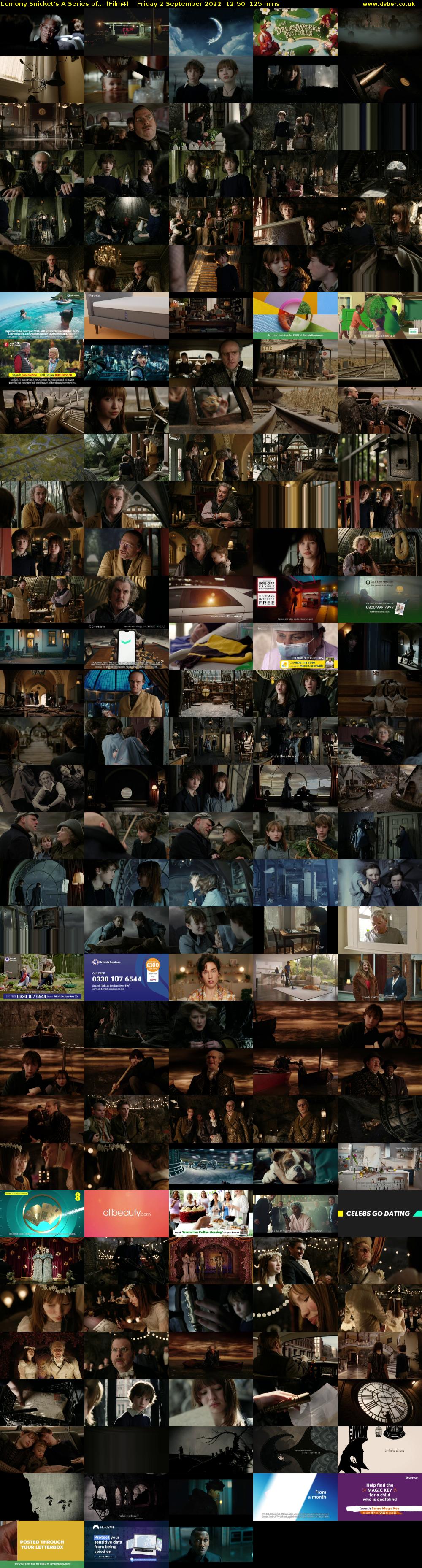 Lemony Snicket's A Series of... (Film4) Friday 2 September 2022 12:50 - 14:55