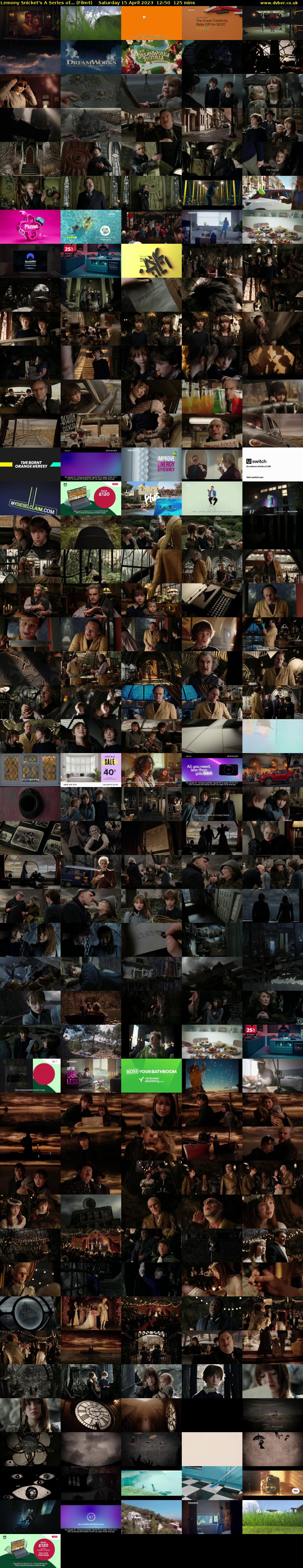 Lemony Snicket's A Series of... (Film4) Saturday 15 April 2023 12:50 - 14:55