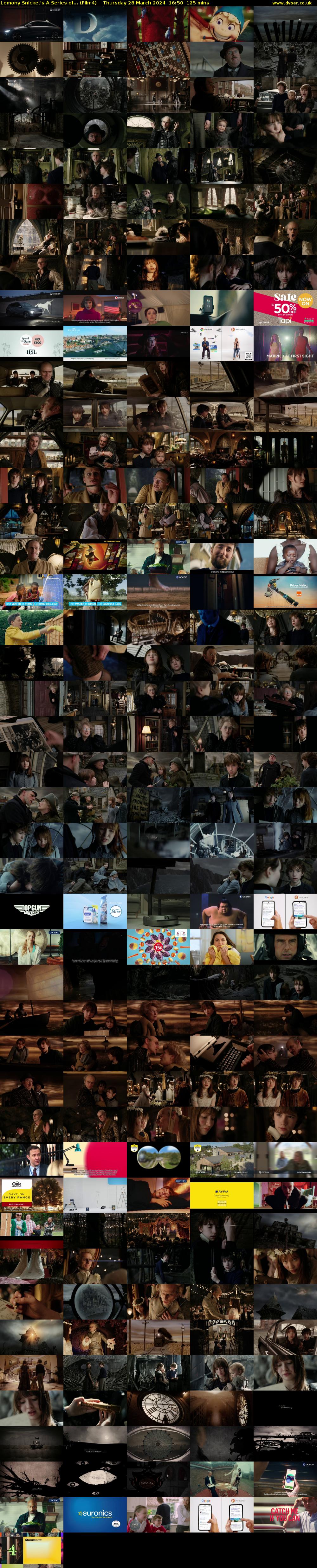 Lemony Snicket's A Series of... (Film4) Thursday 28 March 2024 16:50 - 18:55