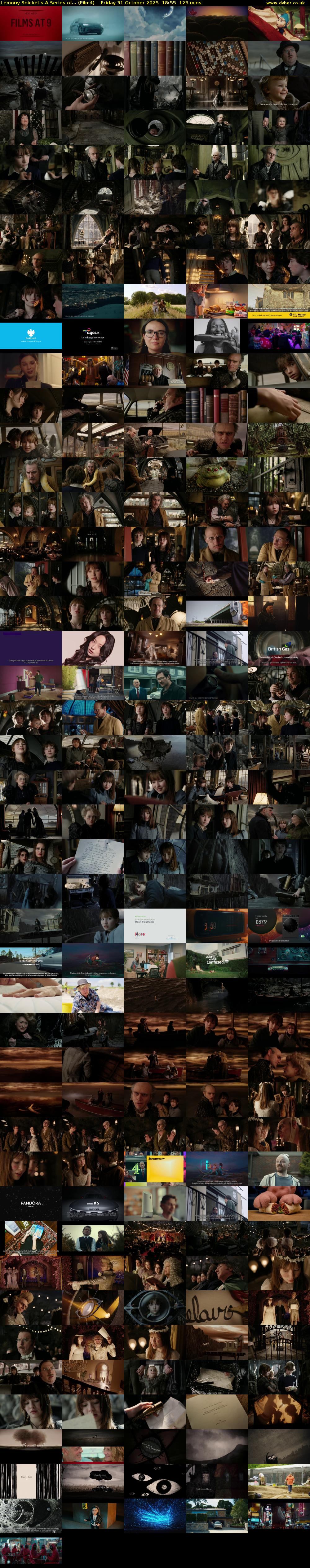 Lemony Snicket's A Series of... (Film4) Friday 31 October 2025 18:55 - 21:00