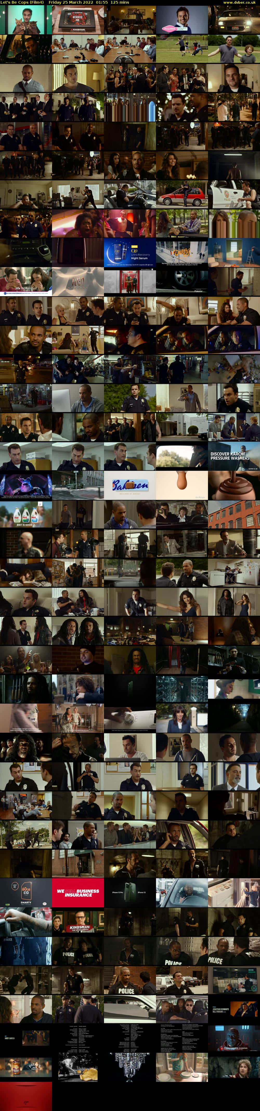 Let's Be Cops (Film4) Friday 25 March 2022 01:55 - 04:00