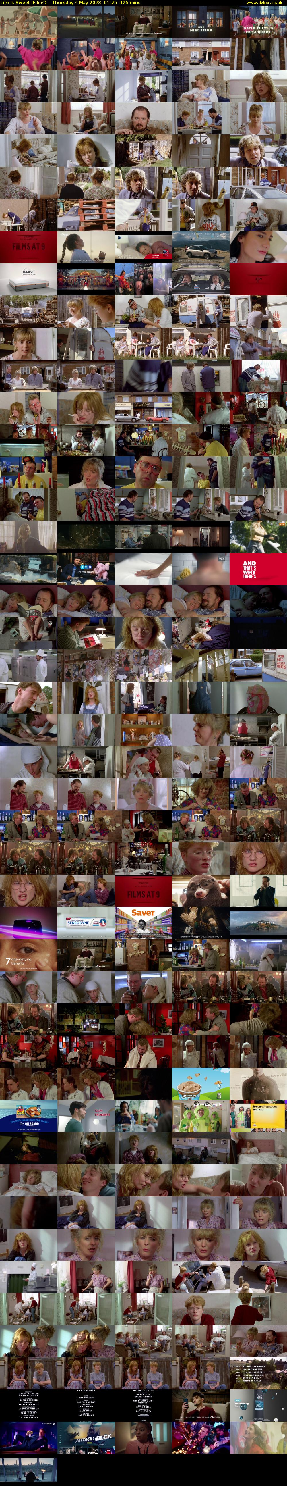 Life Is Sweet (Film4) Thursday 4 May 2023 01:25 - 03:30