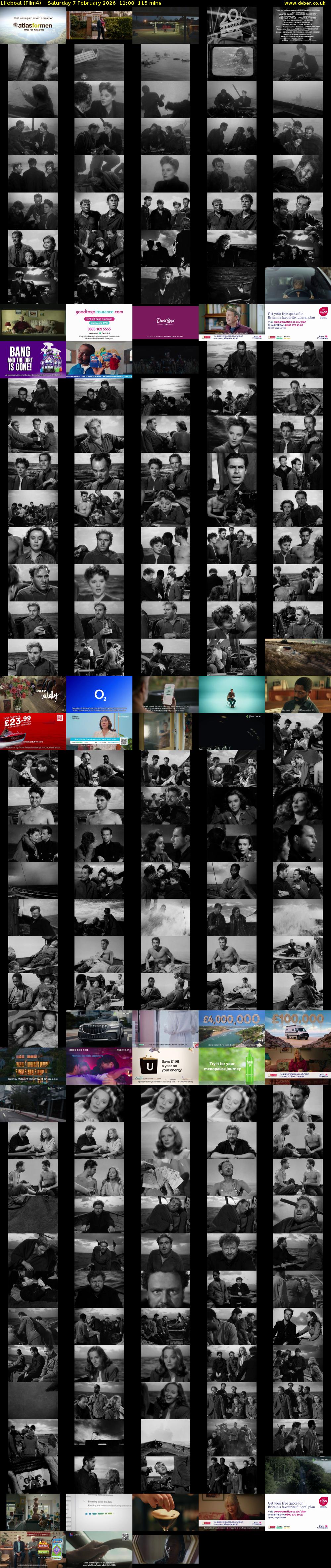 Lifeboat (Film4) Saturday 7 February 2026 11:00 - 12:55