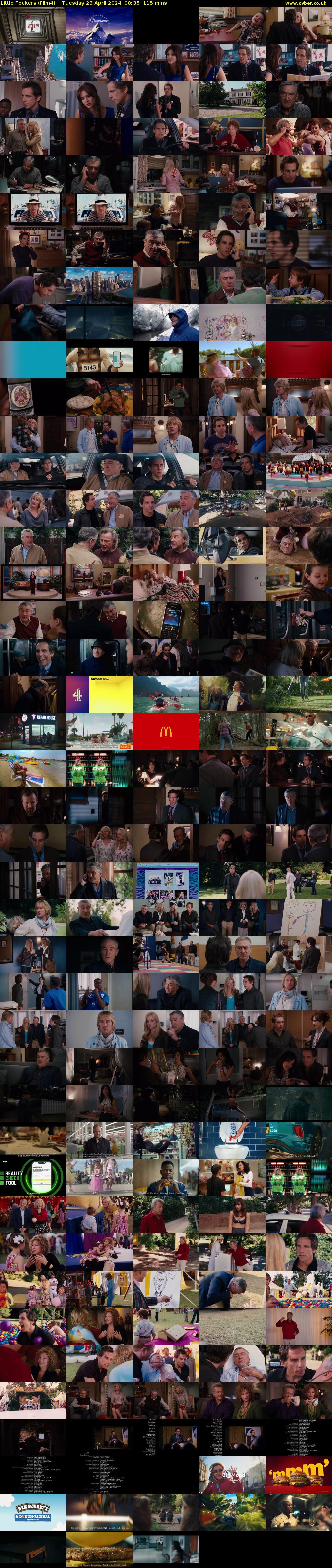 Little Fockers (Film4) Tuesday 23 April 2024 00:35 - 02:30