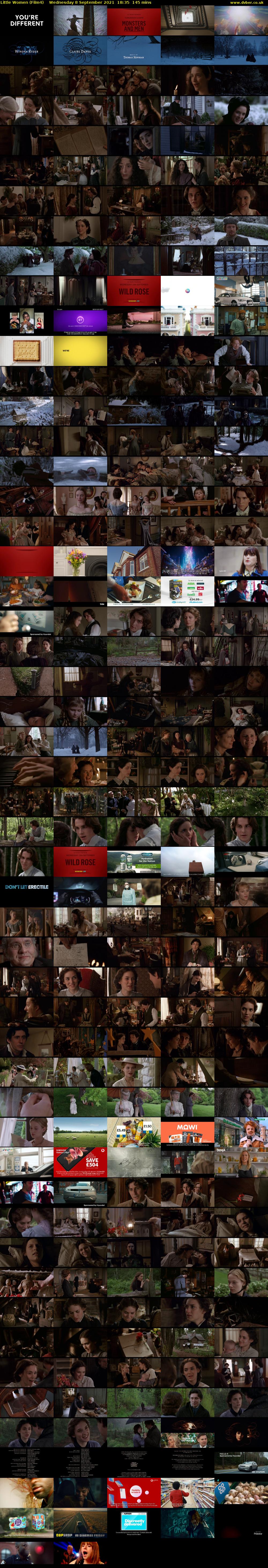 Little Women (Film4) Wednesday 8 September 2021 18:35 - 21:00