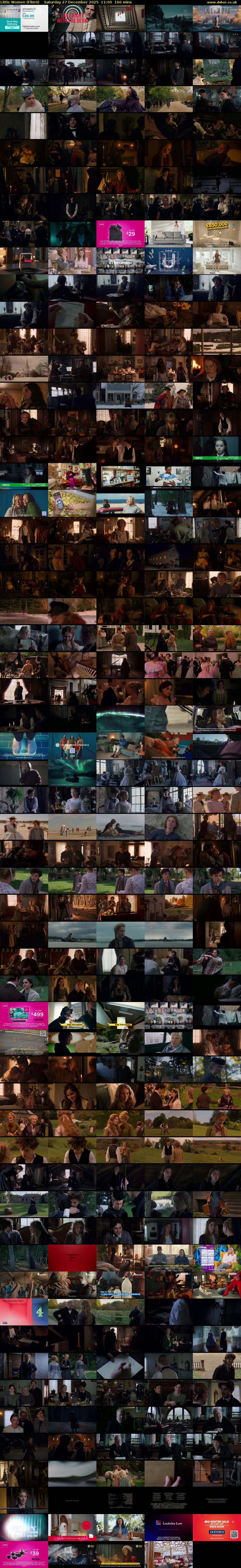 Little Women (Film4) Saturday 27 December 2025 11:00 - 13:40