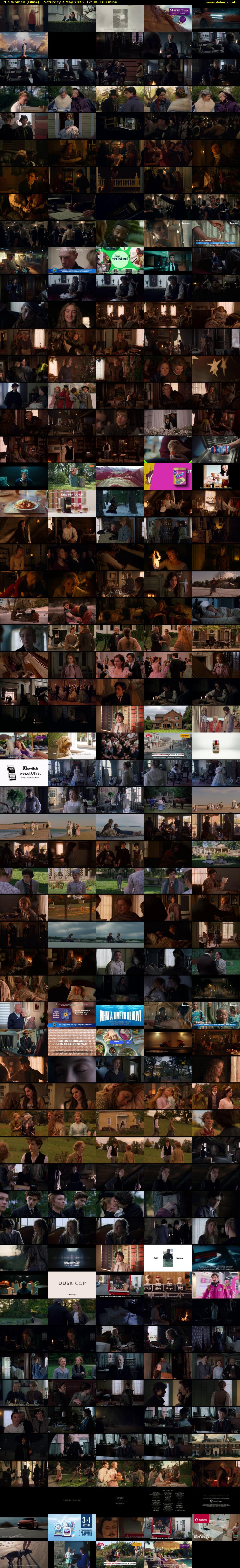 Little Women (Film4) Saturday 2 May 2026 12:30 - 15:10