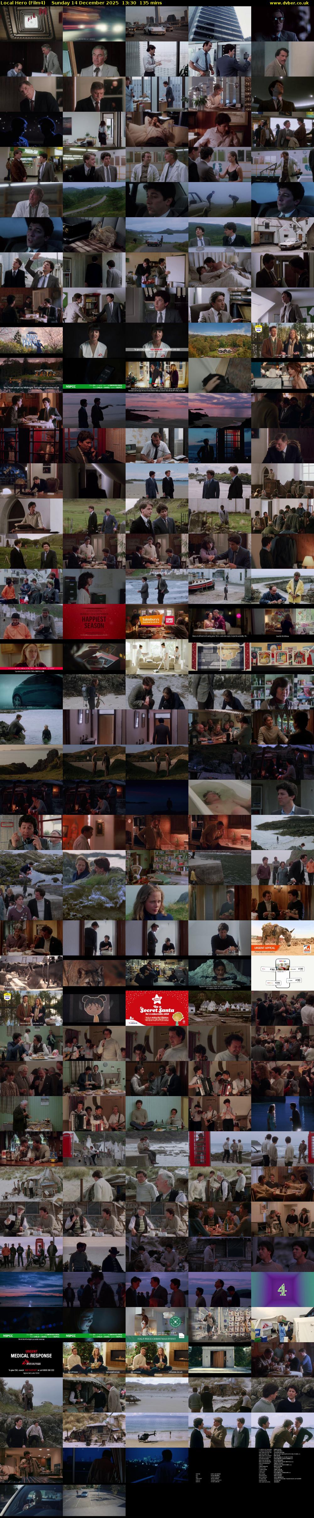 Local Hero (Film4) Sunday 14 December 2025 13:30 - 15:45