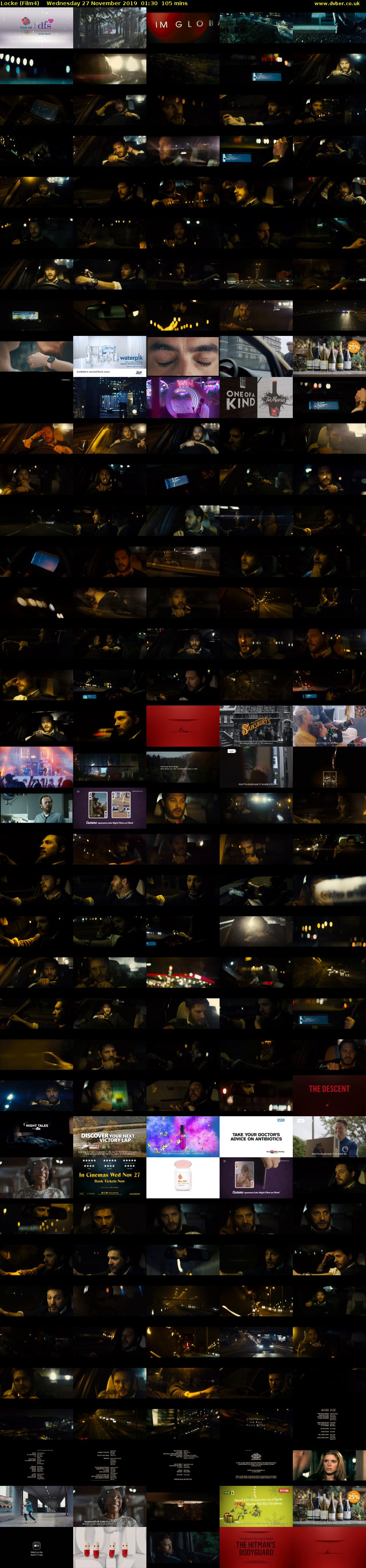 Locke (Film4) Wednesday 27 November 2019 01:30 - 03:15