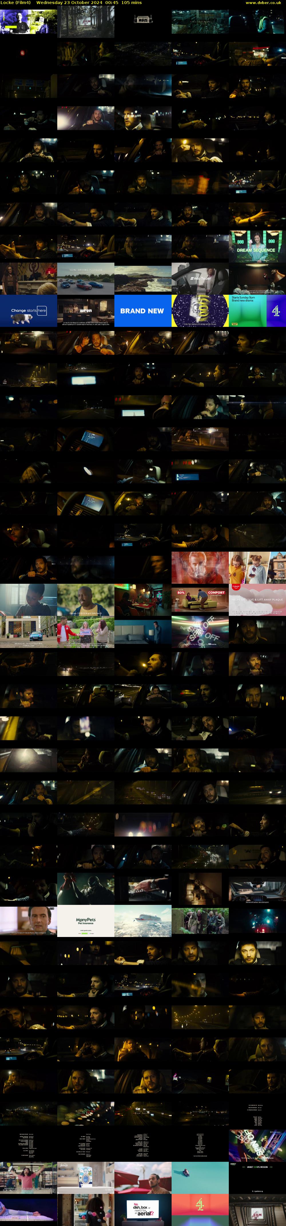 Locke (Film4) Wednesday 23 October 2024 00:45 - 02:30