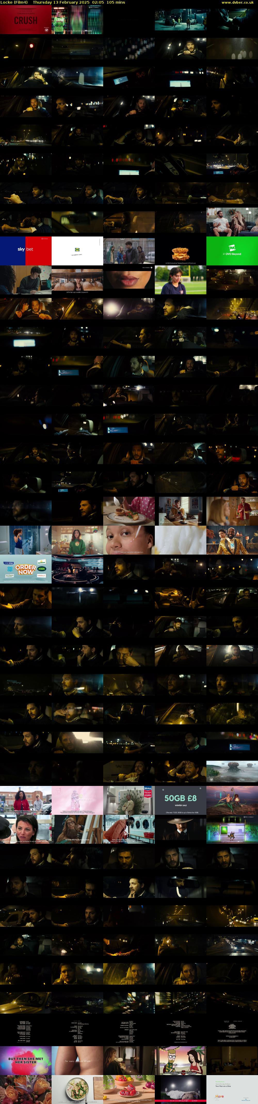 Locke (Film4) Thursday 13 February 2025 02:05 - 03:50