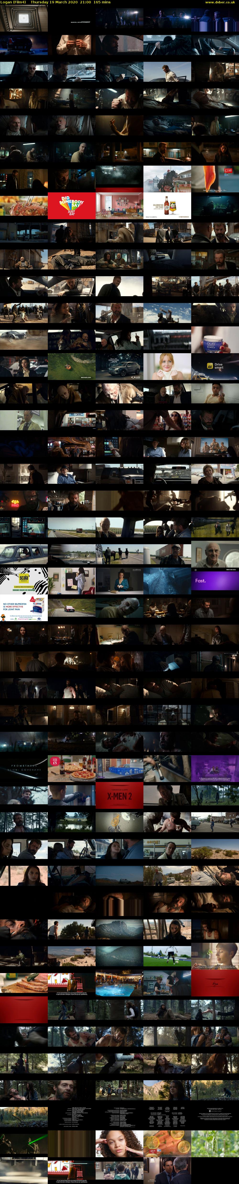 Logan (Film4) Thursday 19 March 2020 21:00 - 23:45