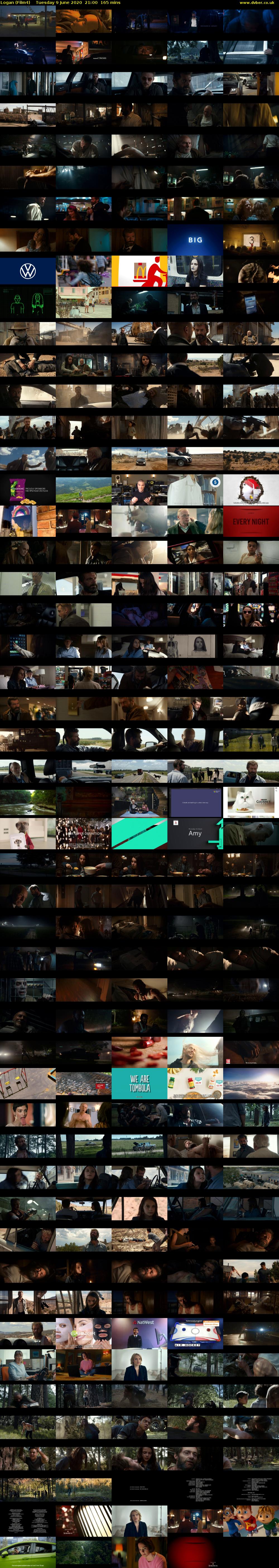 Logan (Film4) Tuesday 9 June 2020 21:00 - 23:45