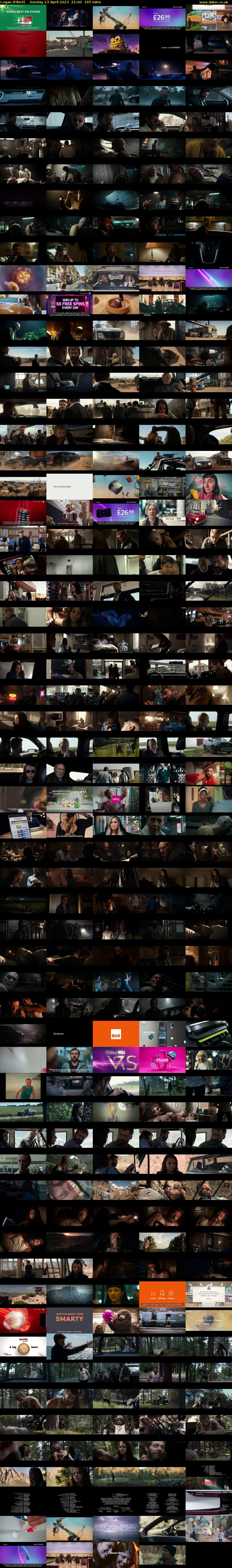 Logan (Film4) Sunday 23 April 2023 21:00 - 23:45
