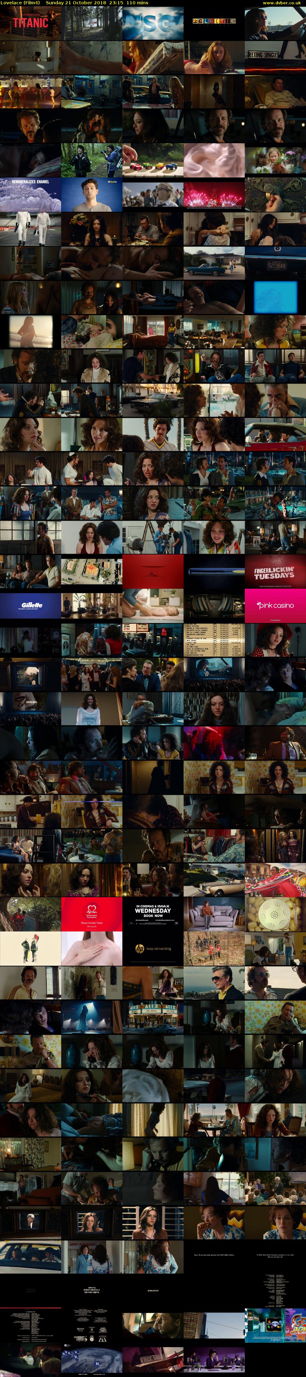 Lovelace (Film4) Sunday 21 October 2018 23:15 - 01:05