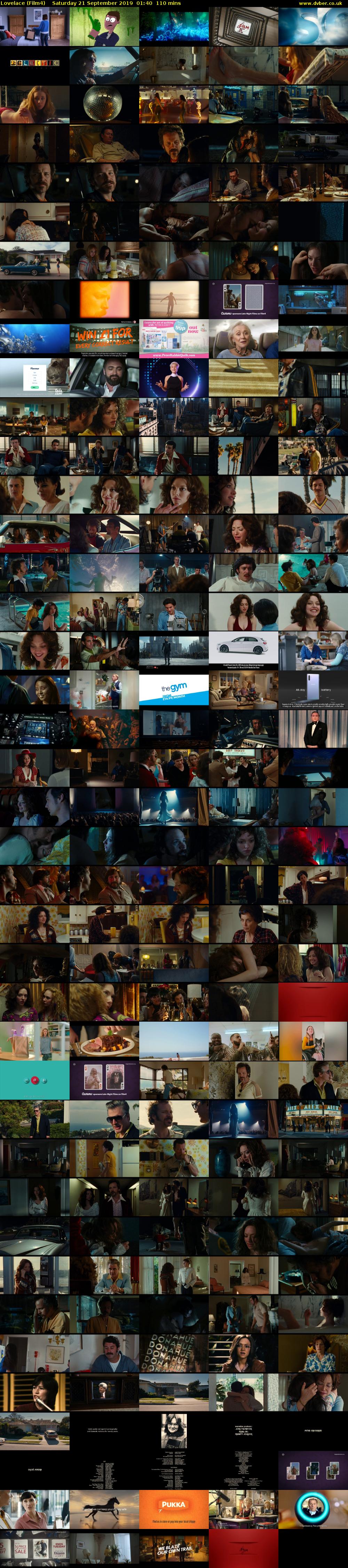 Lovelace (Film4) Saturday 21 September 2019 01:40 - 03:30