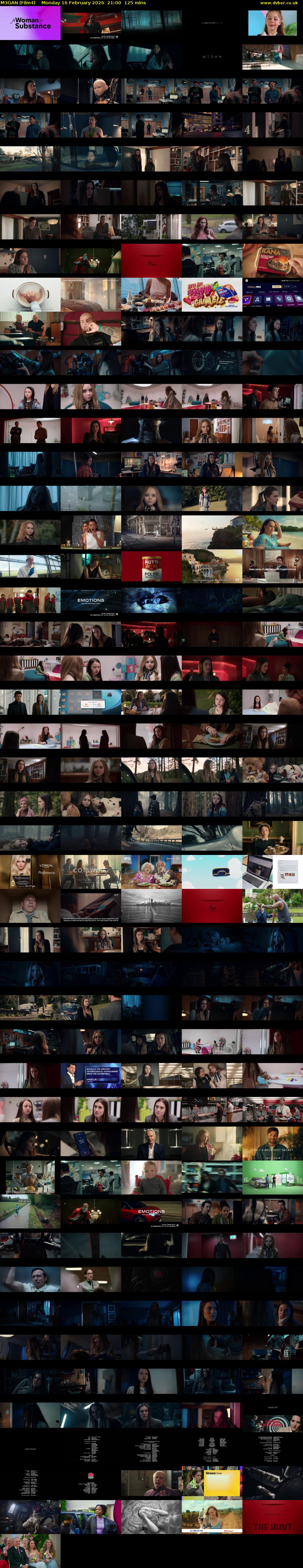 M3GAN (Film4) Monday 16 February 2026 21:00 - 23:05