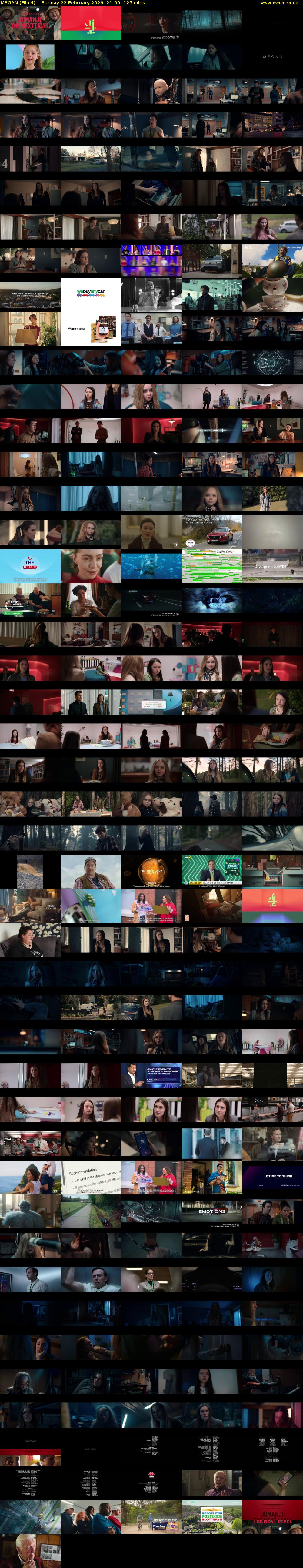 M3GAN (Film4) Sunday 22 February 2026 21:00 - 23:05