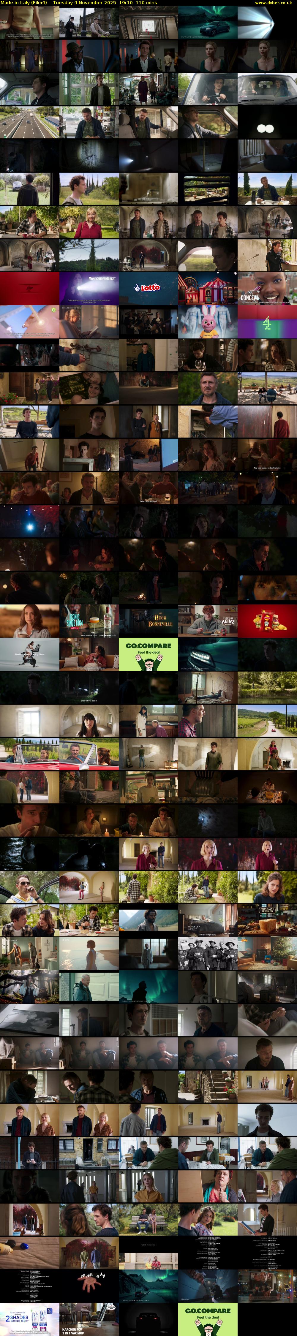 Made in Italy (Film4) Tuesday 4 November 2025 19:10 - 21:00