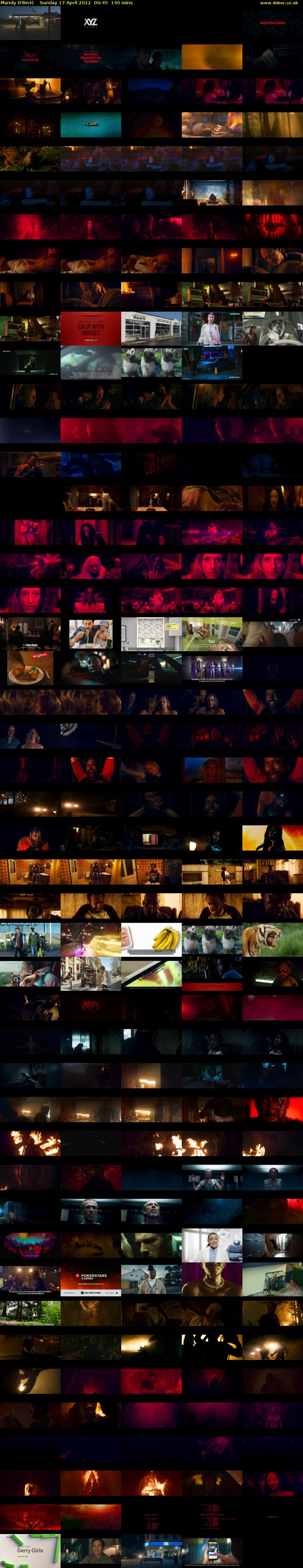 Mandy (Film4) Sunday 17 April 2022 00:45 - 03:05