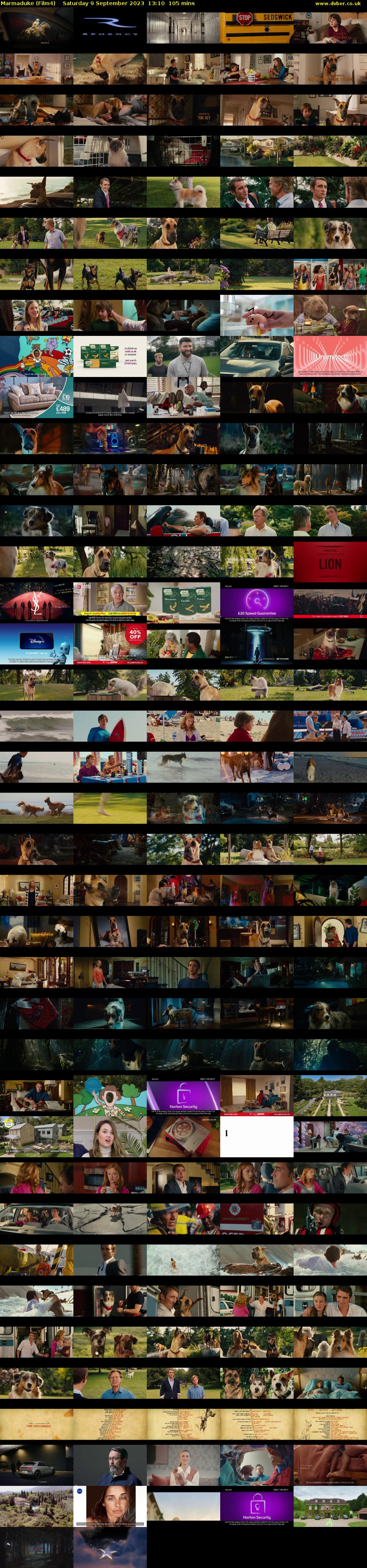 Marmaduke (Film4) Saturday 9 September 2023 13:10 - 14:55