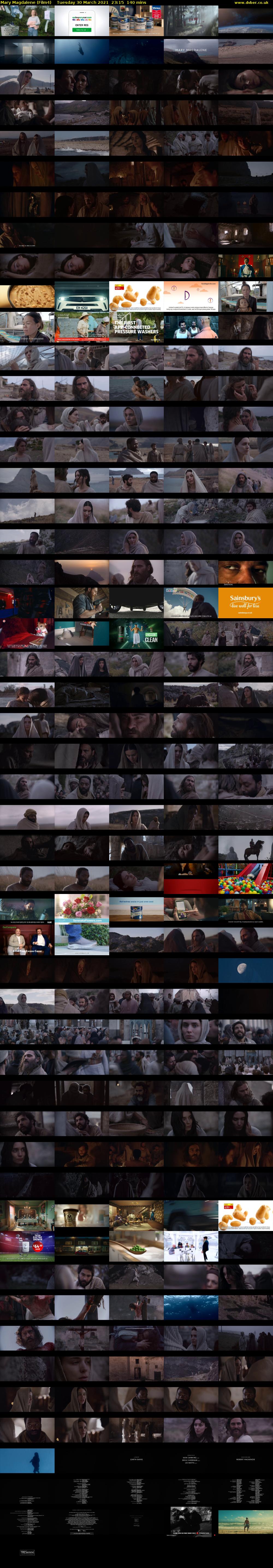 Mary Magdalene (Film4) Tuesday 30 March 2021 23:15 - 01:35