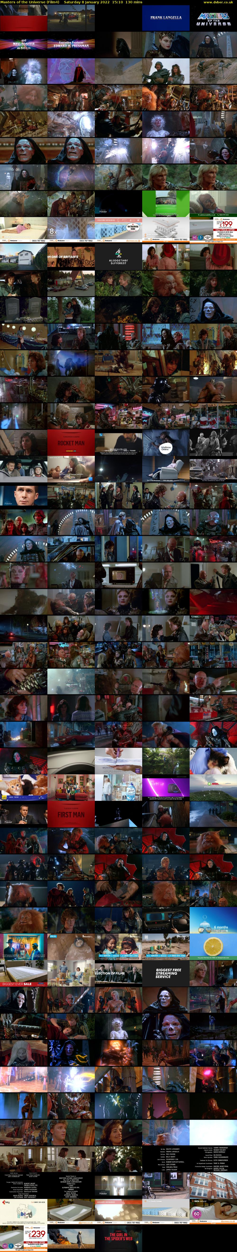 Masters of the Universe (Film4) Saturday 8 January 2022 15:10 - 17:20