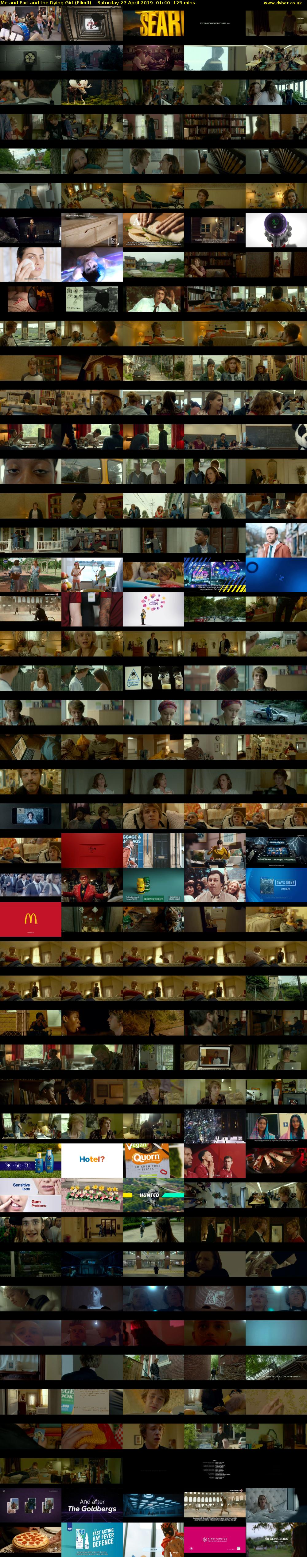 Me and Earl and the Dying Girl (Film4) Saturday 27 April 2019 01:40 - 03:45