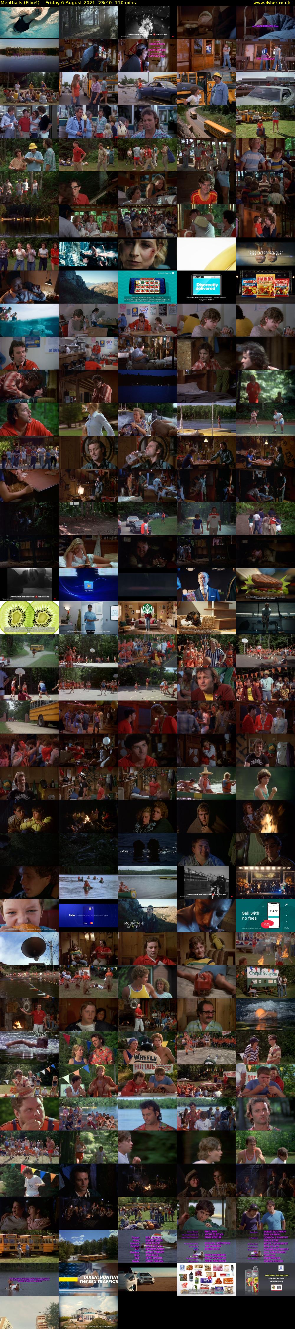 Meatballs (Film4) Friday 6 August 2021 23:40 - 01:30