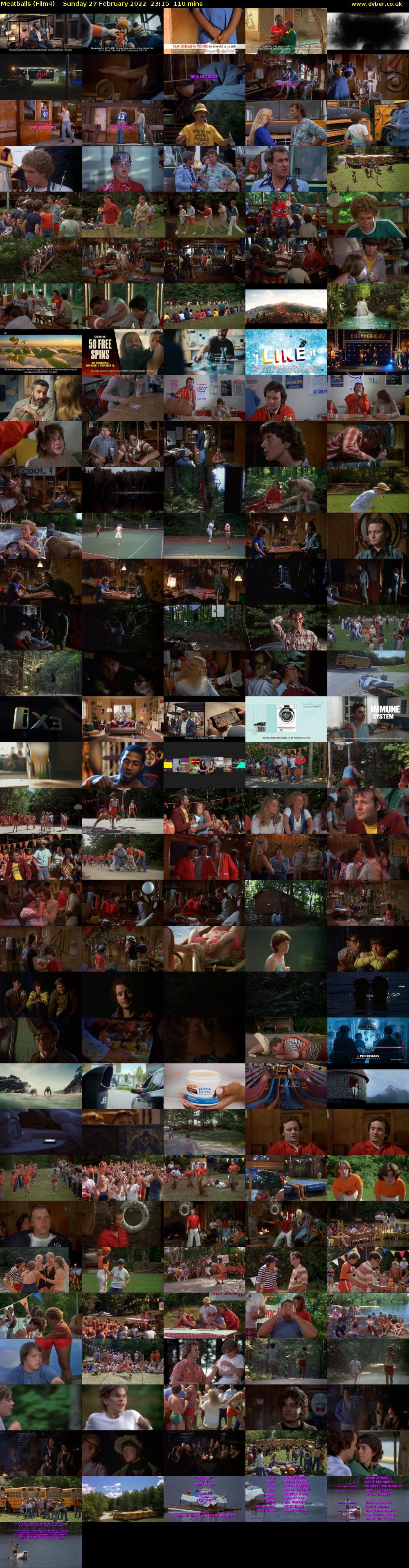 Meatballs (Film4) Sunday 27 February 2022 23:15 - 01:05