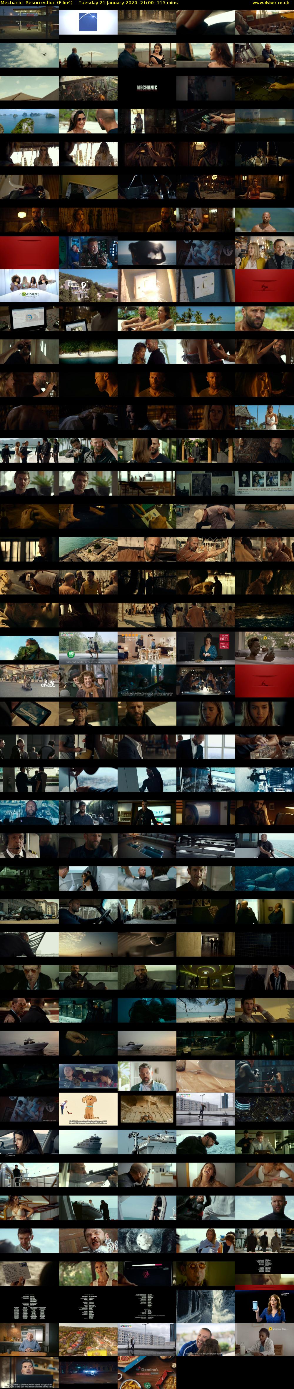 Mechanic: Resurrection (Film4) Tuesday 21 January 2020 21:00 - 22:55