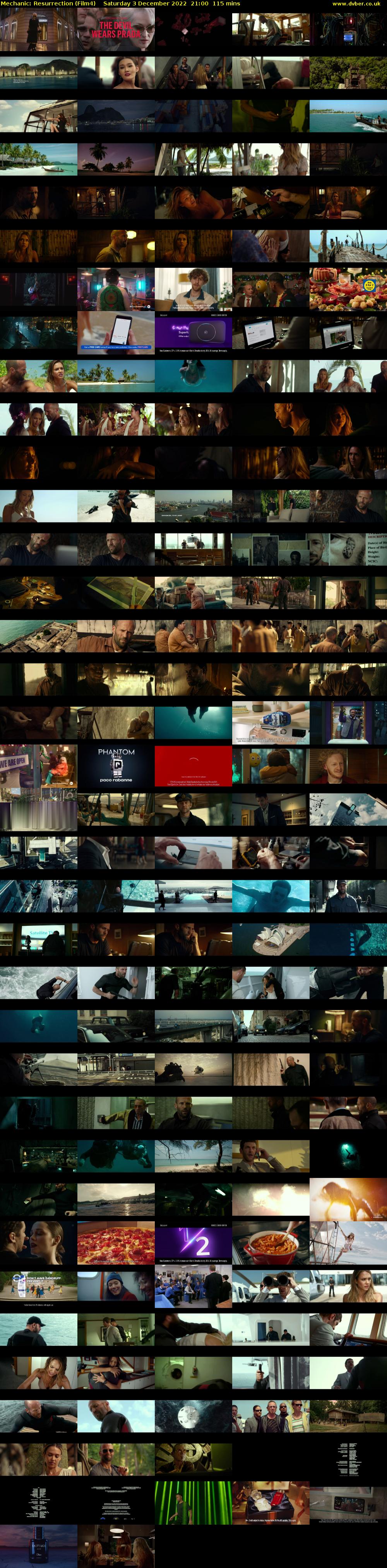 Mechanic: Resurrection (Film4) Saturday 3 December 2022 21:00 - 22:55