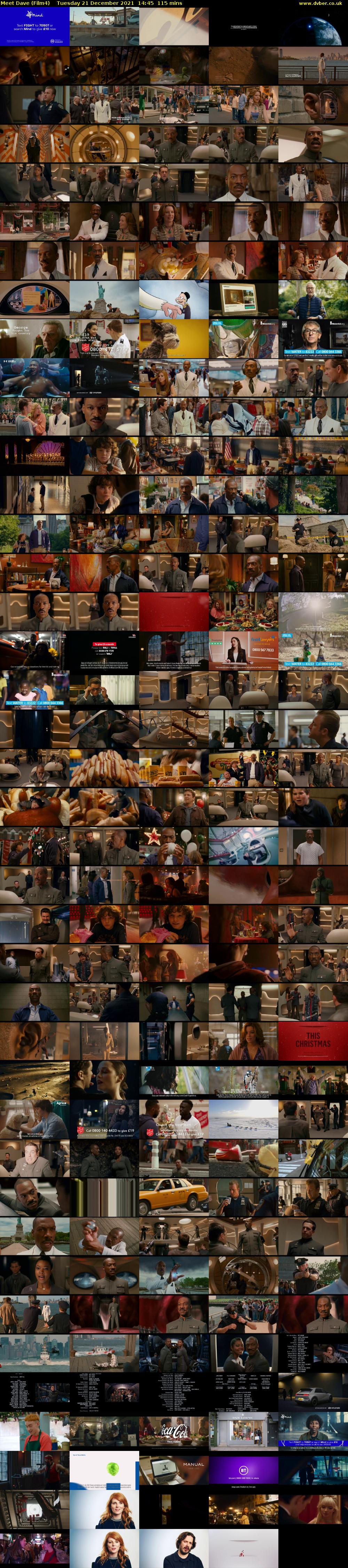 Meet Dave (Film4) Tuesday 21 December 2021 14:45 - 16:40