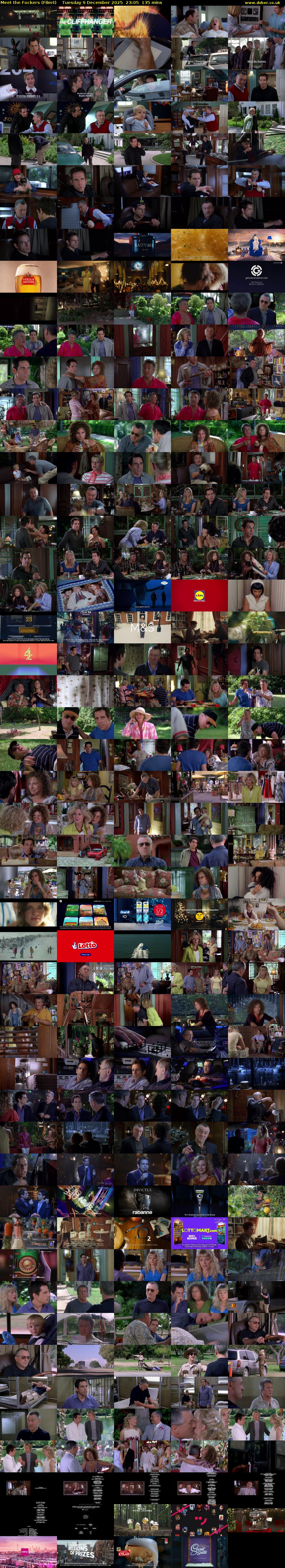 Meet the Fockers (Film4) Tuesday 9 December 2025 23:05 - 01:20