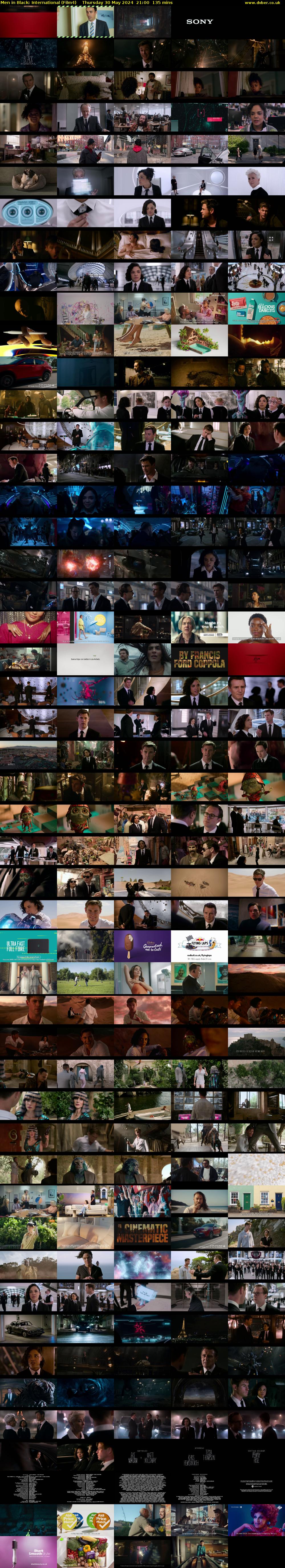 Men in Black: International (Film4) Thursday 30 May 2024 21:00 - 23:15