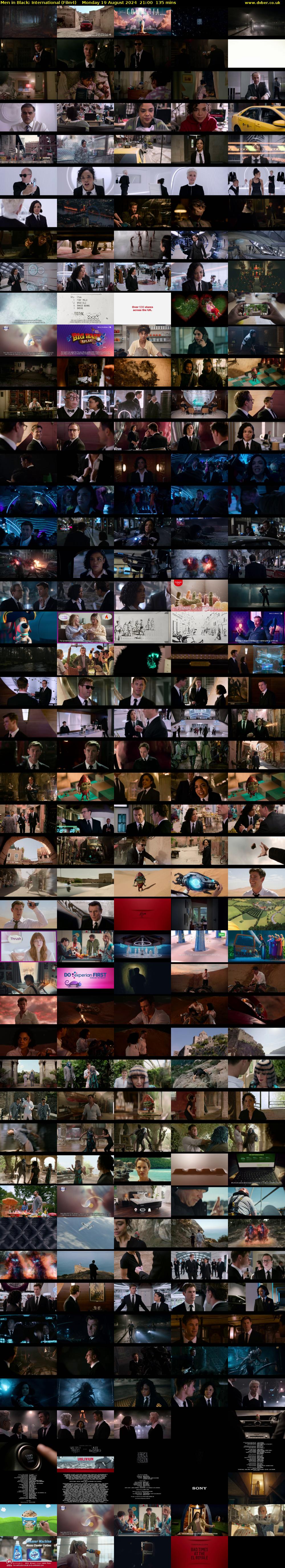 Men in Black: International (Film4) Monday 19 August 2024 21:00 - 23:15