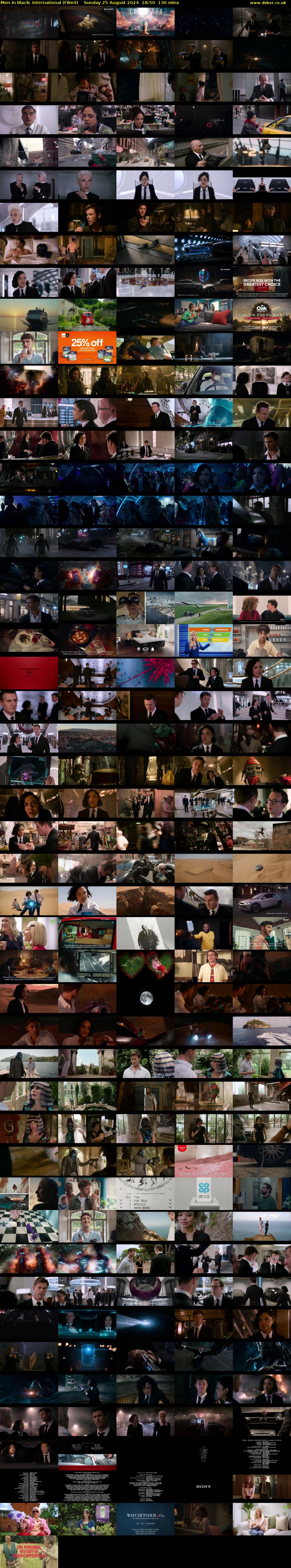 Men in Black: International (Film4) Sunday 25 August 2024 18:50 - 21:00