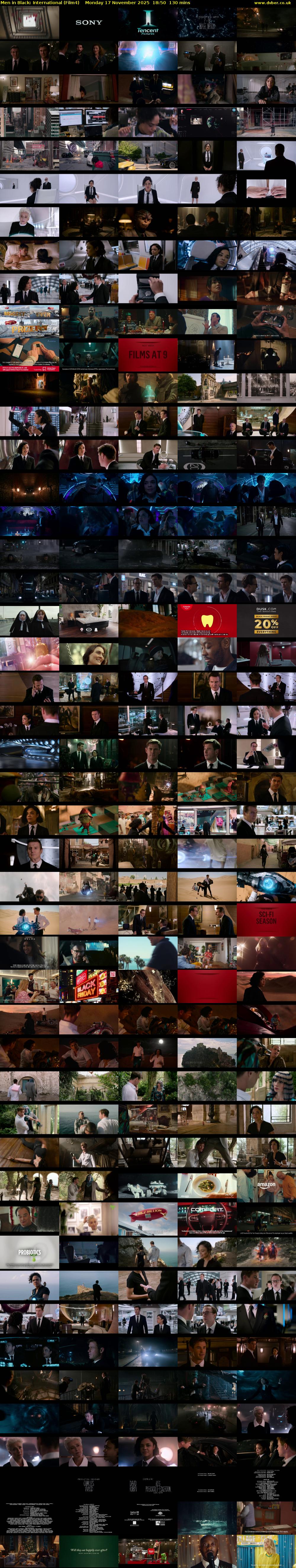 Men in Black: International (Film4) Monday 17 November 2025 18:50 - 21:00