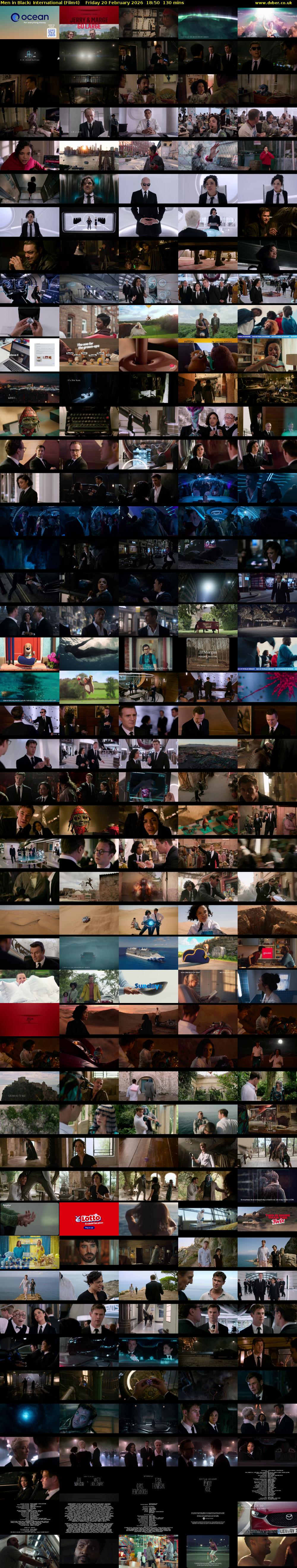Men in Black: International (Film4) Friday 20 February 2026 18:50 - 21:00