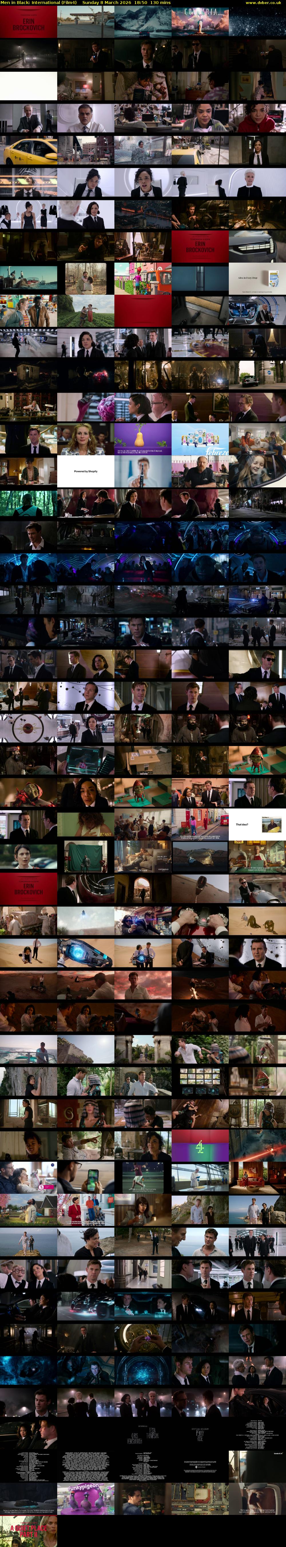 Men in Black: International (Film4) Sunday 8 March 2026 18:50 - 21:00