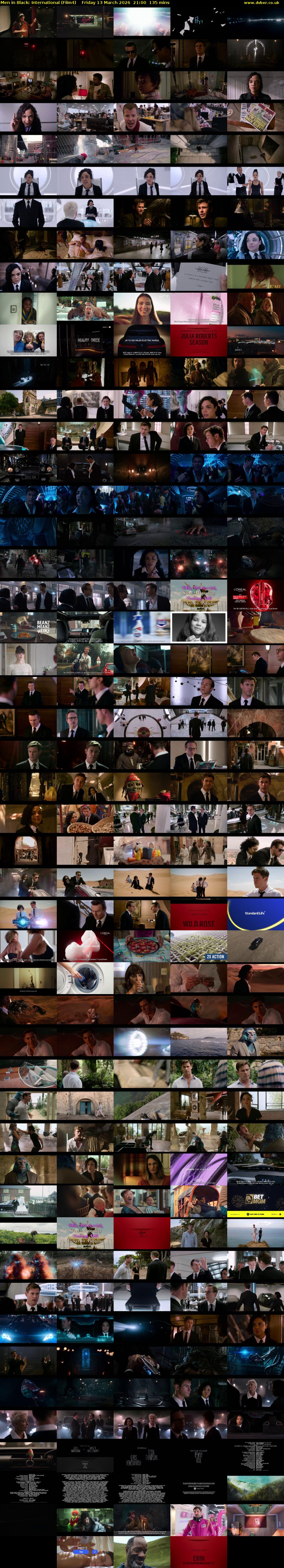 Men in Black: International (Film4) Friday 13 March 2026 21:00 - 23:15