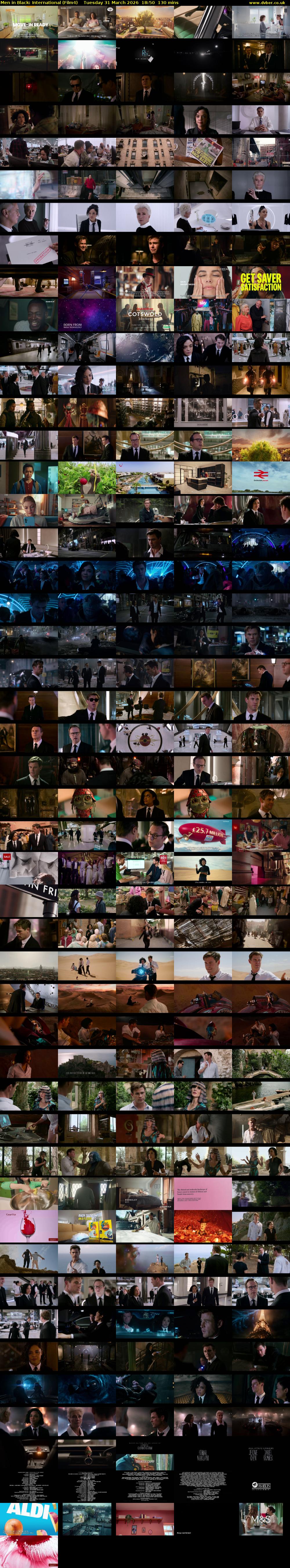 Men in Black: International (Film4) Tuesday 31 March 2026 18:50 - 21:00