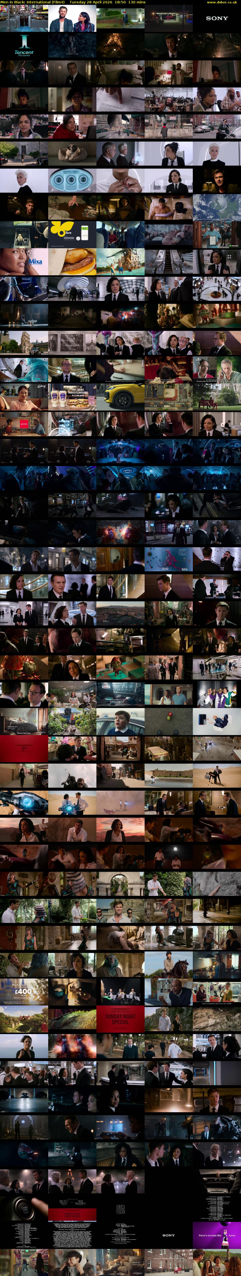 Men in Black: International (Film4) Tuesday 28 April 2026 18:50 - 21:00