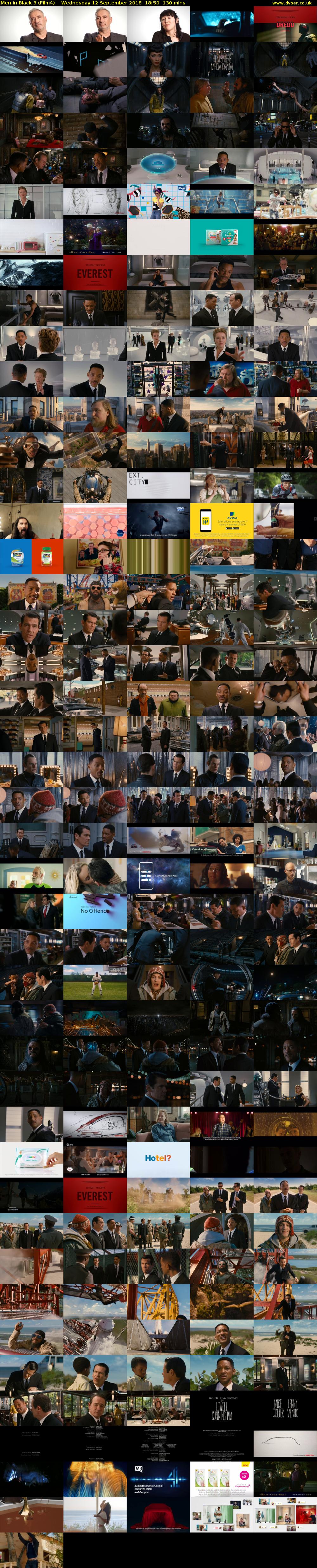 Men in Black 3 (Film4) Wednesday 12 September 2018 18:50 - 21:00