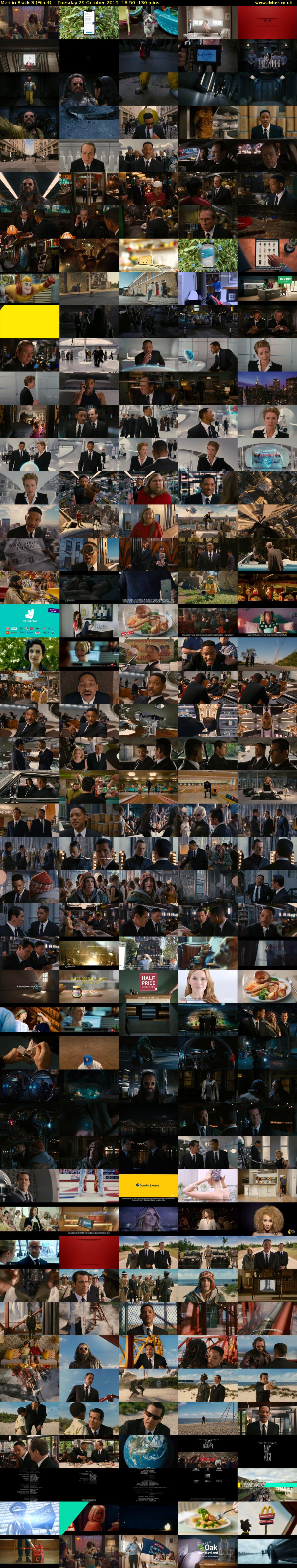 Men in Black 3 (Film4) Tuesday 29 October 2019 18:50 - 21:00