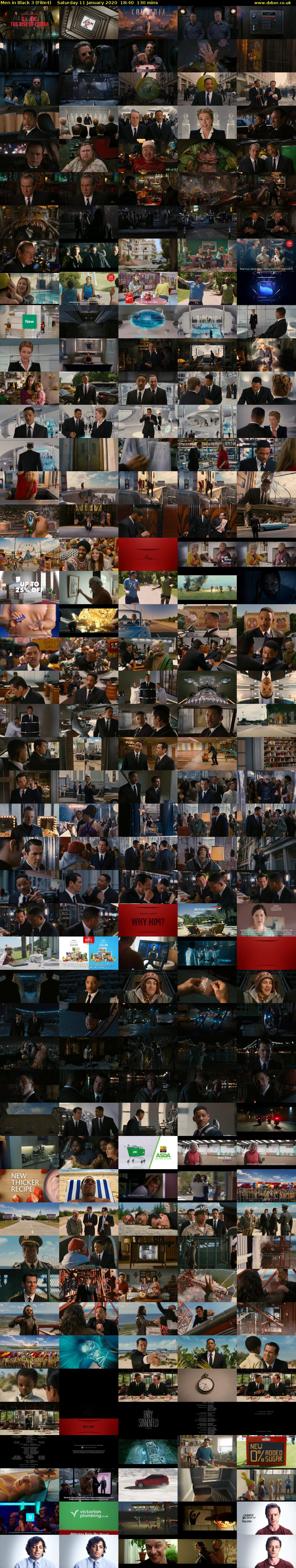 Men in Black 3 (Film4) Saturday 11 January 2020 18:40 - 20:50