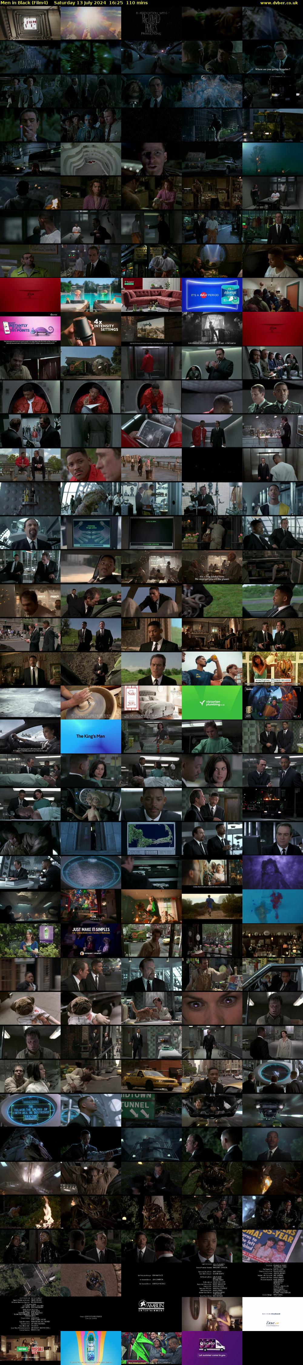 Men in Black (Film4) Saturday 13 July 2024 16:25 - 18:15