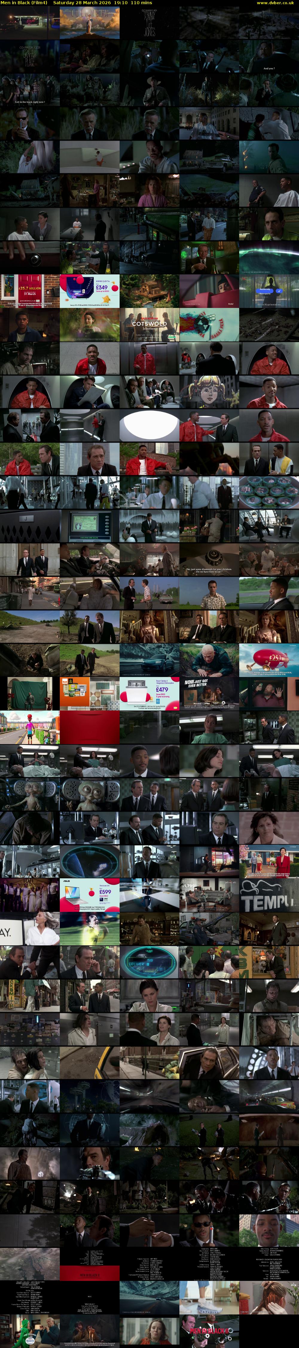 Men in Black (Film4) Saturday 28 March 2026 19:10 - 21:00